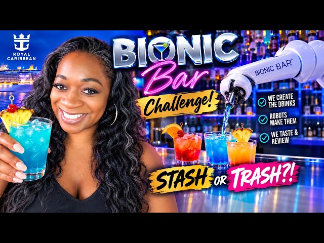 We Let a ROBOT Make Our Cocktails! 🤖 | Bionic Bar Challenge