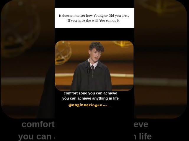 He made history by winning Emmy award | Gen Z #motivation #owencooper #mindset #success #shorts #yt