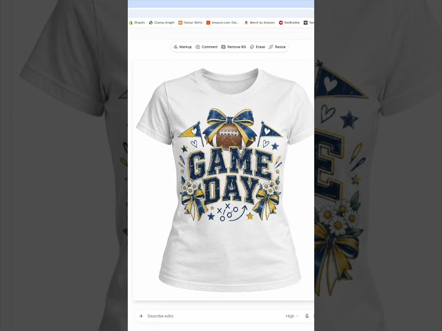 Merch Template in ChatGPT for POD