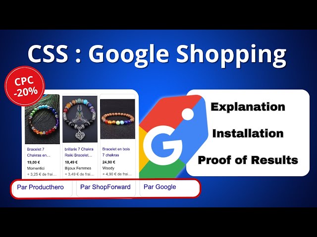CSS: Google Shopping -20% on CPC with Comparison Shopping Service (Tutorial 2025)