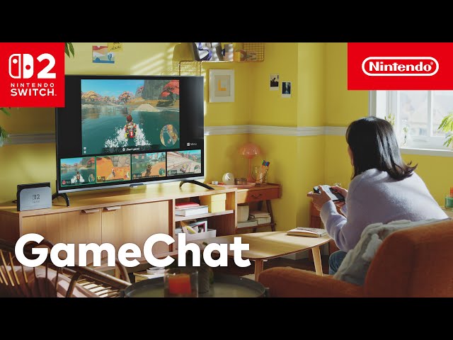 Introducing GameChat (Nintendo Switch 2)