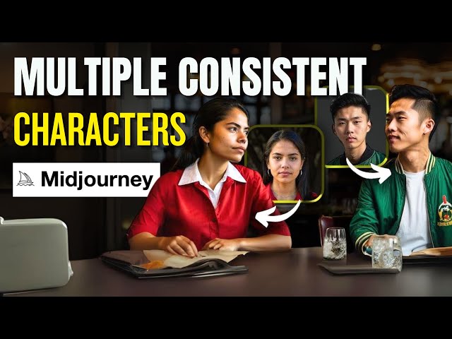 Midjourney Tutorial: Creating Consistent And Multiple Characters