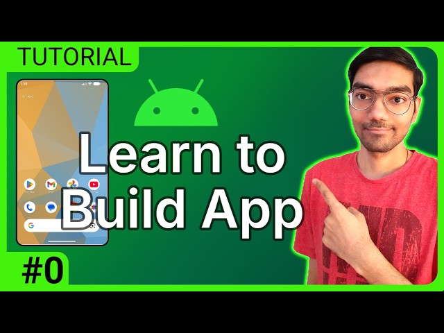 Android Development Course for Beginners | Fundamentals of Android App Development 2026 | Lesson #0