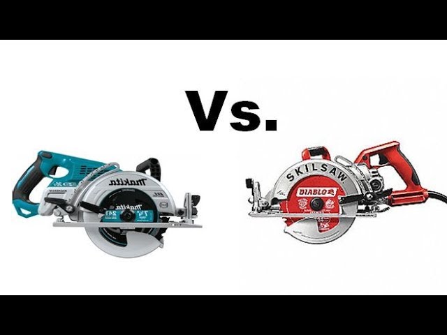 Skil Worm drive Circular saw VS Makita 36 Volt LXT  (You decide who wins!)