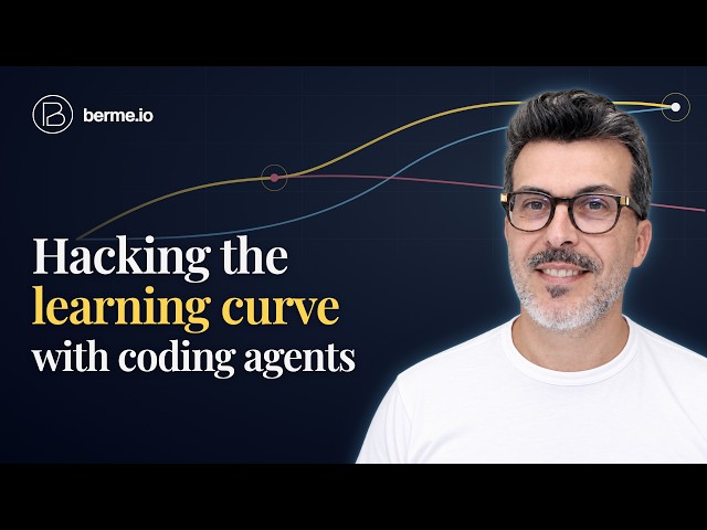 Hacking the learning curve with coding agents