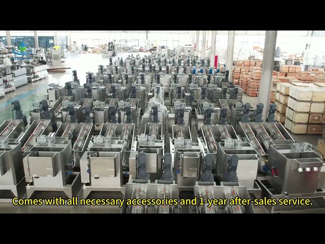 LK-DL Screw Press Dehydrator Factory