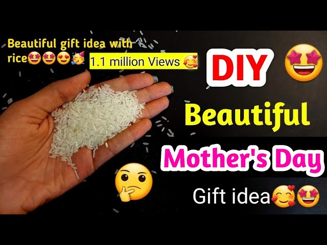 DIY Easy Mother's Day Gift Idea/Mother's Day gift making/how to make gift at home/handmade gift idea