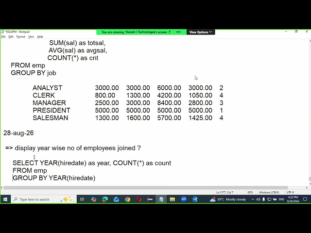 SQL Server ----- GROUP BY