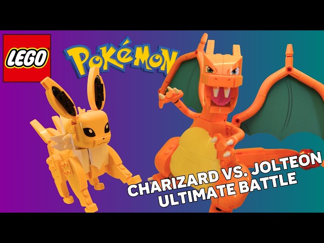 LEGO Pokemon 72167 Charizard vs. Jolteon Ultimate Battle REVIEW