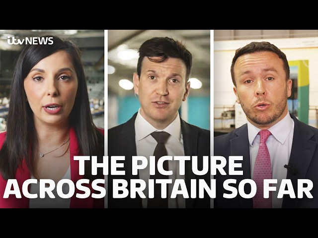 How early election results look as Labour suffers major losses