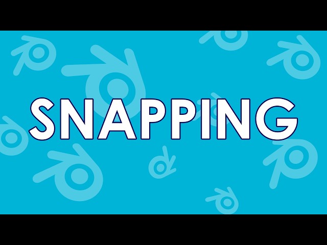 Snapping Explained | Blender Basics #4