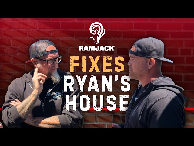 Ryan Martin's New House Had a BIG Problem... So We Called Ram Jack For Help!