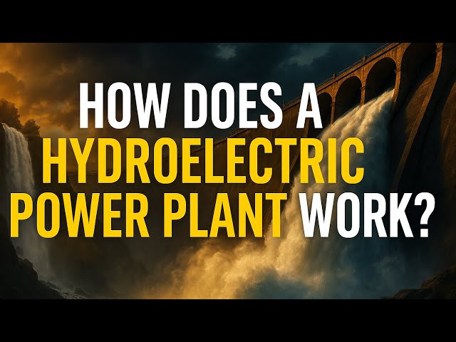 How a Hydroelectric Power Plant Works? The Power of Water Explained – Turbines, Generators & Dams