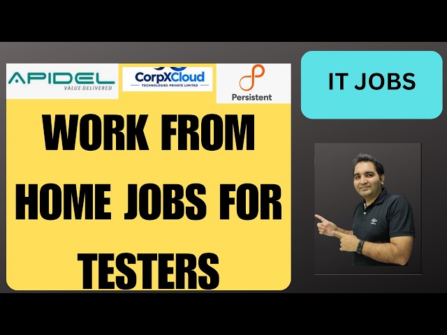 WFH Testing Jobs | Manual Testing| QA Jobs| Rd Automation Learning