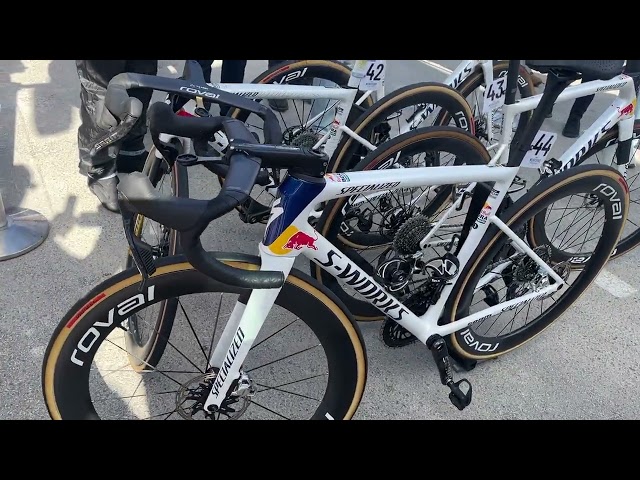 Remco Evenepoel’s Specialized bikes in Valencia