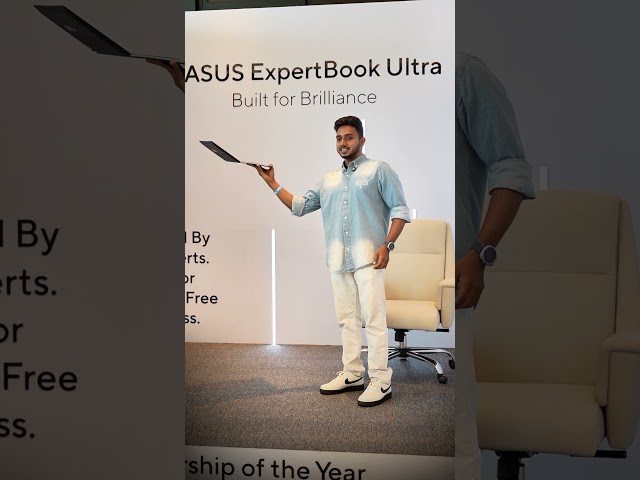 ASUS just raised the bar for business laptops. 💻🔥Got hands-on with the latest ASUS