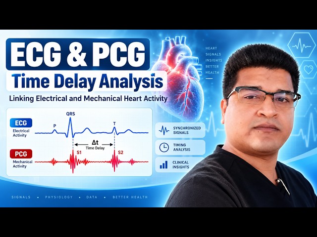ECG & PCG Time Delay Analysis | Linking Electrical and Mechanical Heart Activity