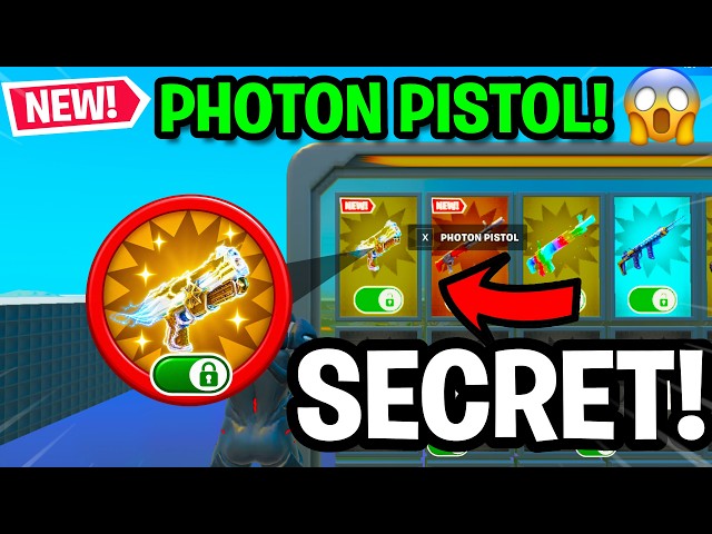 Fortnite 1v1 With Every Gun: NEW SECRET PHOTON PISTOL!