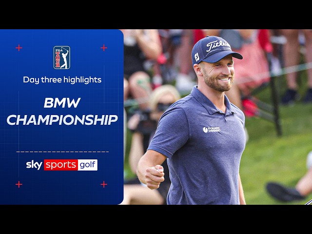 Can Rory McIlroy catch up to Wyndham Clark?! | BMW Championship Highlights