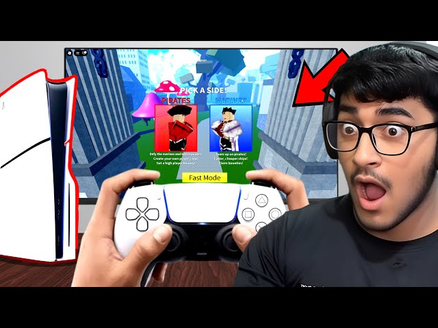 I Switched to CONTROLLER For 24 Hours in Blox Fruits [ Hindi ]