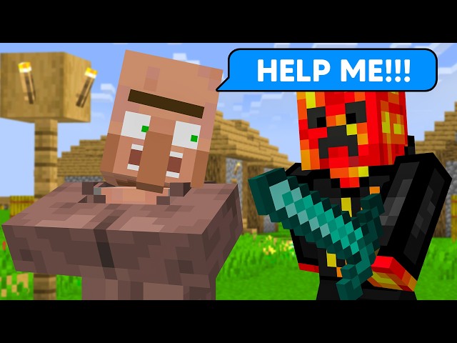 Minecraft, But Villagers Can Talk?!