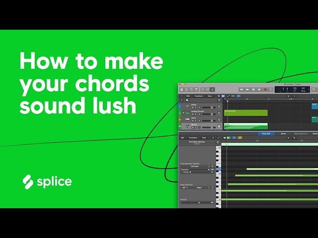 How to make your chords sound lush - techniques for extended chords