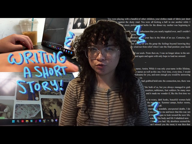 writing a short story for the summer writer's retreat! // a mini writing vlog