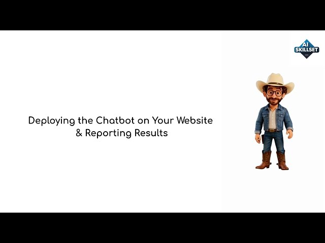 Deploy an AI Chatbot on Your Website: Install, Customize & Track With AI