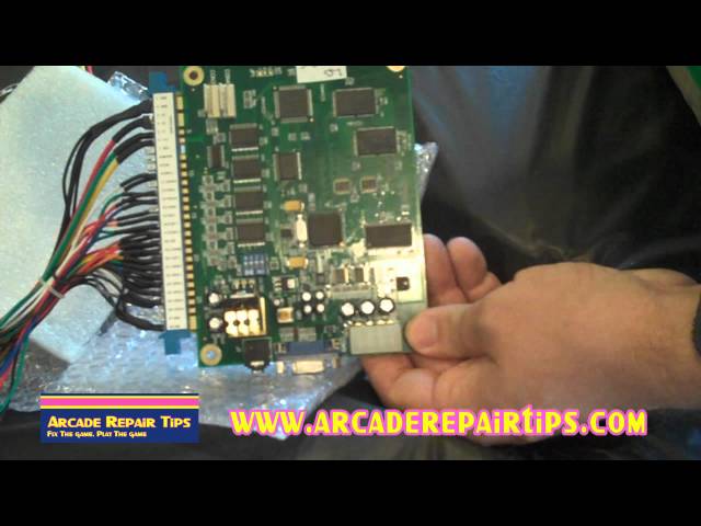 Arcade Repair Tips - Wiring An Arcade Cabinet Using The JAMMA Standard