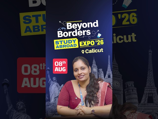 BEYOND BORDERS – STUDY ABROAD EXPO '26 ✈️