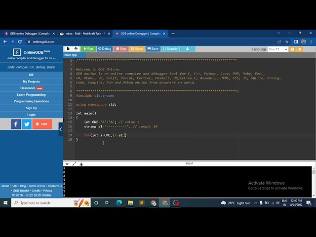 Famous Interview Coding Question for CSE Student || Print 1-100 without writing number in the code