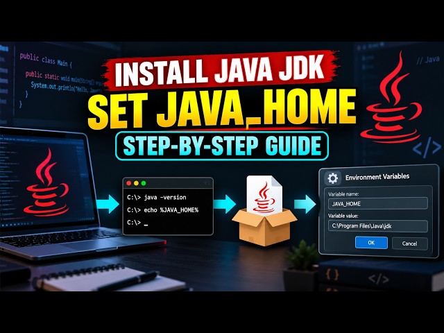 How to Install Java JDK & Set JAVA_HOME (Step-by-Step Guide). Removing the year makes it evergreen