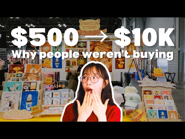 I Made $10K at Art Markets. Here’s Why Most Small Businesses Don’t Sell