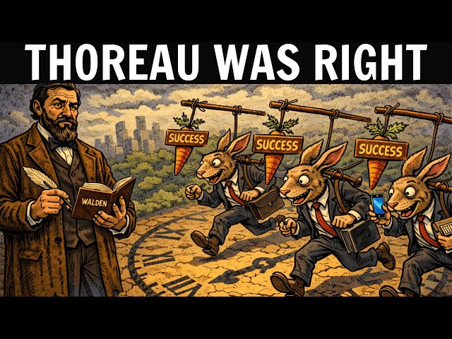 Why People Always Choose “BUSY” Over “ALIVE” – Thoreau’s Brutal Warning