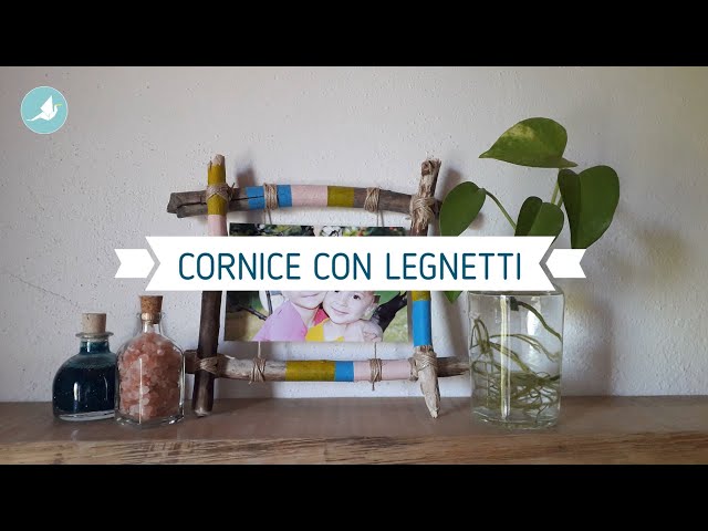 Come realizzare una cornice con dei legnetti
