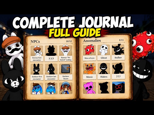 How To COMPLETE The JOURNAL In Animal Hospital [Anomaly]! (FULL GUIDE) | Roblox