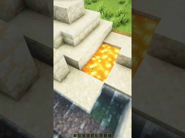 Minecraft Small Desert 🏝️ #shorts