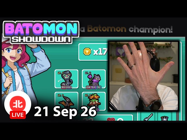 Batomon Showdown - 21 Sep 2026 - Unofficial Northernlion VOD