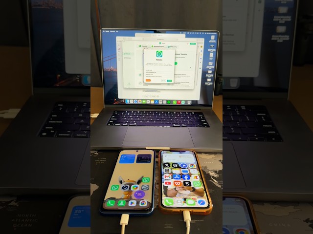 How to Transfer WhatsApp from Android to iPhone 18 without Factory Reset via itoolab WatsGo