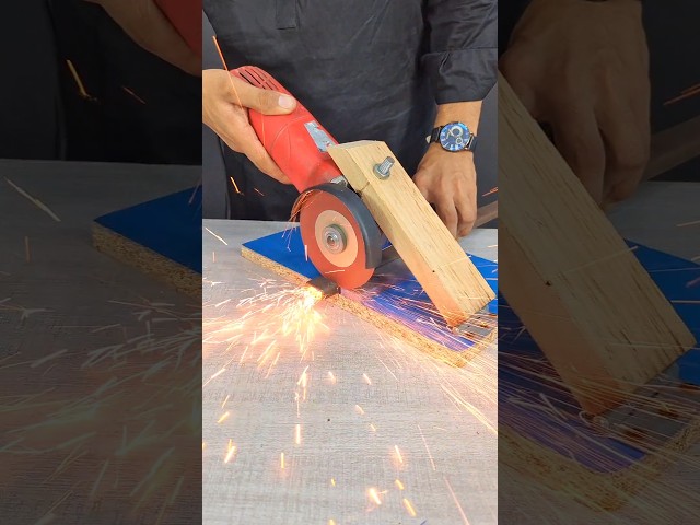 DIY Metal Cutting Angle Grinder Hack 🛠️ #diy #tools #shorts