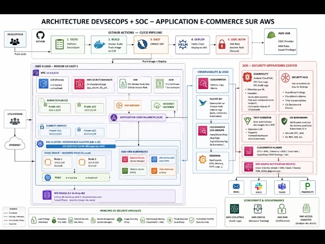 From Code to SOC: Secure AWS DevSecOps Architecture Explained