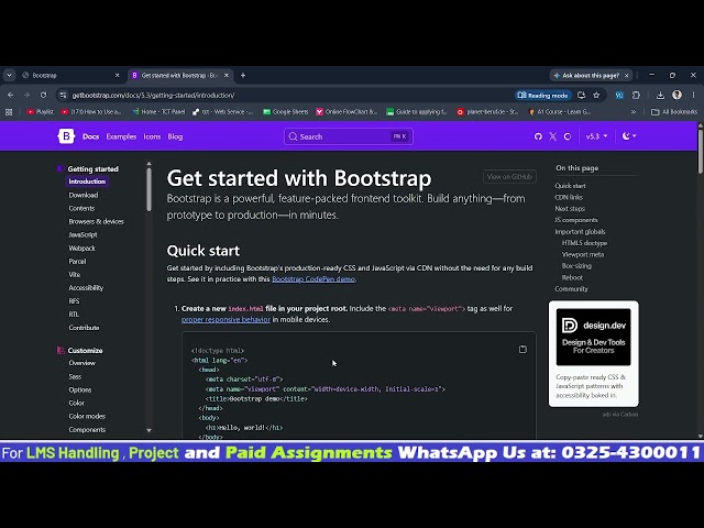 Class 13 - Introduction to Bootstrap