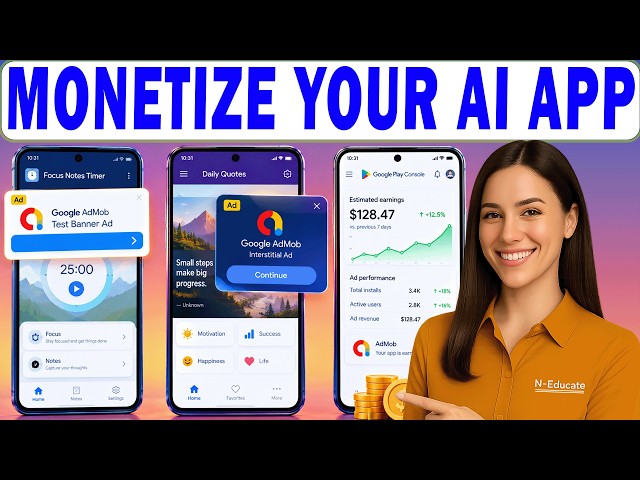 How to Add AdMob Ads to Google AI Studio Android App