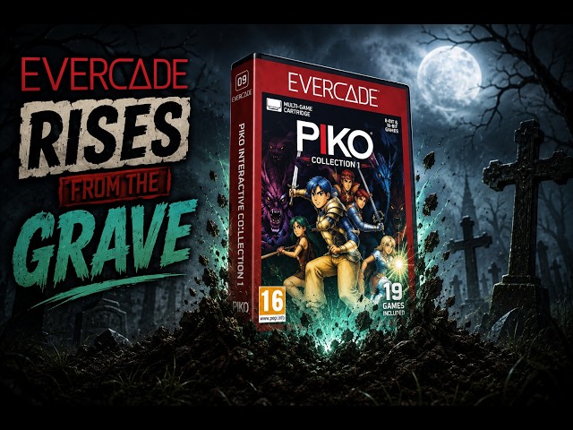Evercade Piko Collection 1 is BACK!  Legacy Cartridge Returns