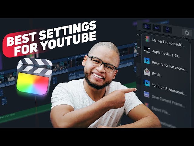 The Best Final Cut Pro X Export Settings to Maximize your Video Quality for Youtube !