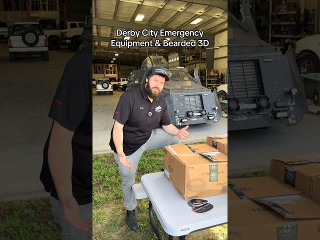 Thanks to Derby City Emergency Equipment and Bearded 3D for the hook up  #tiv2 #stormchasing