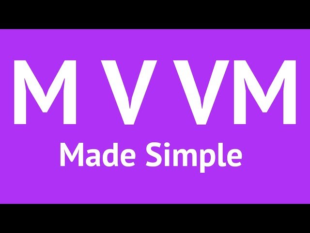 What is MVVM (Model-View-ViewModel) Pattern?