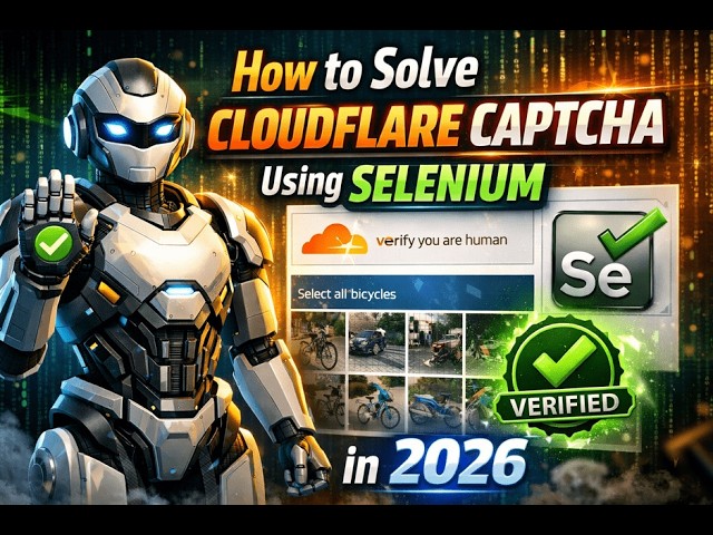 How to Bypass Cloudfare Captcha Using Selenium in 2026