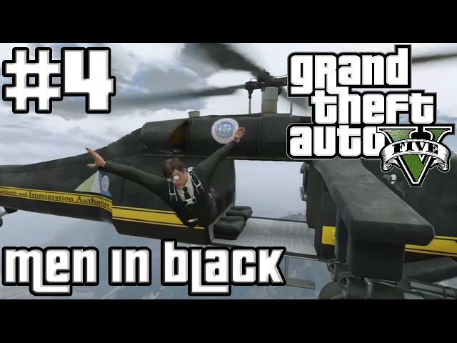 GTA 5 - IL FILM - Men in Black - #4 : Obama non deve morire