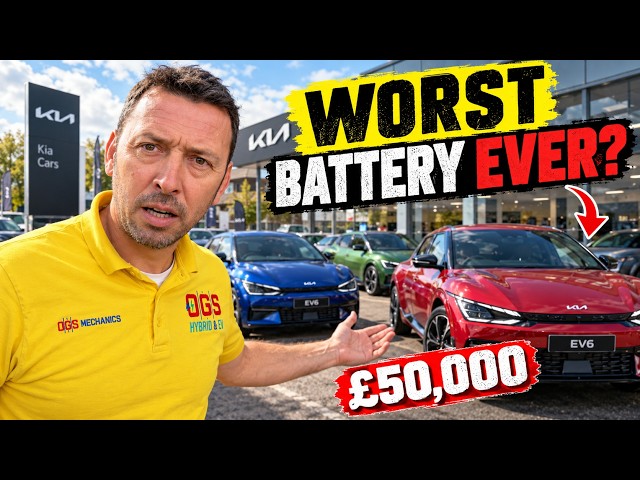EXPOSING Kia's £50,000 EV — A Fire Risk Hiding Under Your Seat